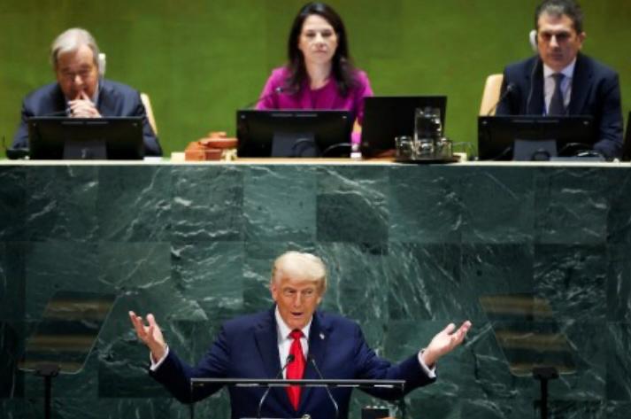 ഡൊണള്‍ഡ് ട്രംപിന്റെ യു.എന്‍. പ്രസംഗം: കാലാവസ്ഥ, ഗ്ലോബലിസം,കുടിയേറ്റം ഉൾപ്പെടെ 8പ്രധാന വിഷയങ്ങൾ.