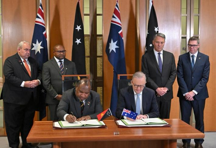 ഓസ്ട്രേലിയ–പാപ്പുവ ന്യൂ ഗിനിയ പ്രതിരോധ കരാര്‍: പ്രാദേശിക സുരക്ഷയ്ക്ക് പുതിയ വഴികള്‍ തുറക്കുന്നു.